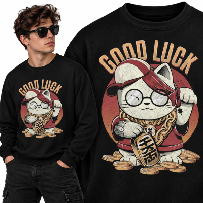 BLUZA ŚMIESZNA  GOODLUCK